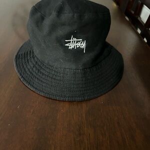 Stussy Reversible Black & White Bucket Hat